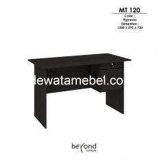 Office Table  Size 120 - Garvani MT 120 / Espresso